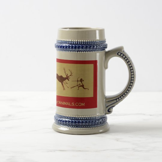 EatAnimals.com Classic Stein