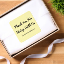 Eatery Takeout Customer Appreciation
