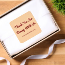 Eatery Takeout Customer Appreciation