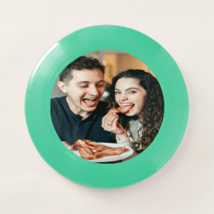 Eating Bacon Photo Customize Personalize Wham-O Frisbee