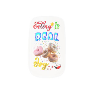 Eating Beauty Is Real Joy Minx Nail Art