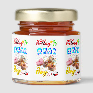 Eating Beecombs Is Real Joy Honey Jar Favors