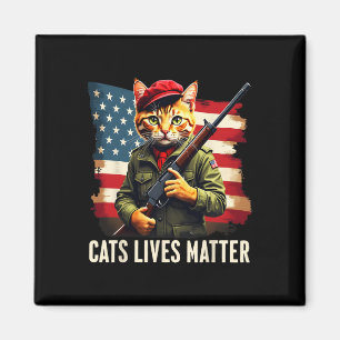 Eating Cats Lives Problem Funny Donald Trump 2024  Magnet