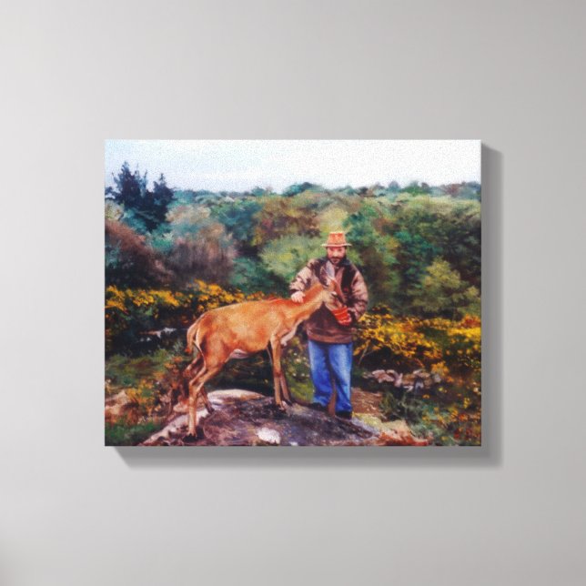 Eating/Comendo/Eating Canvas Print (Front)