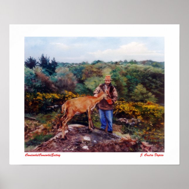 Eating/Comendo/Eating Poster (Front)