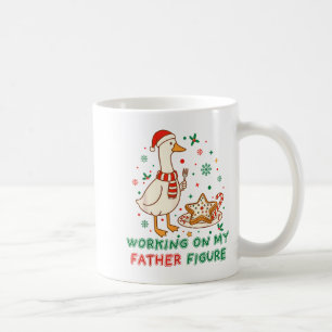 Eating Cookies For Two Working On My Dad-bod Santa Coffee Mug