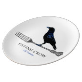 Eating Crow Decorative Plate (Side)