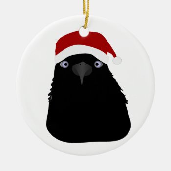 Eating Crow Ornament by ellejai at Zazzle