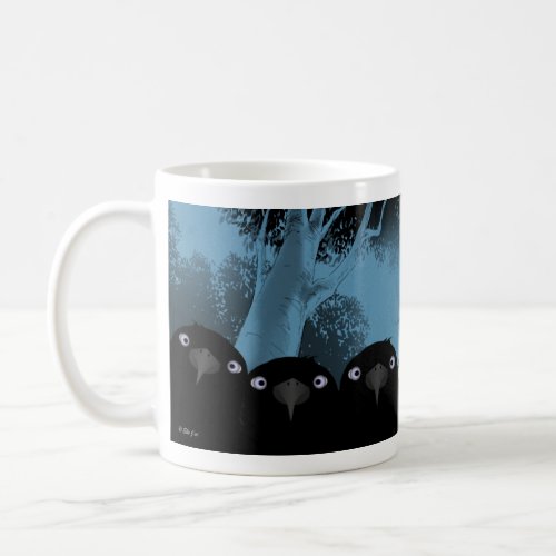 Eating Crows Spooky Mug