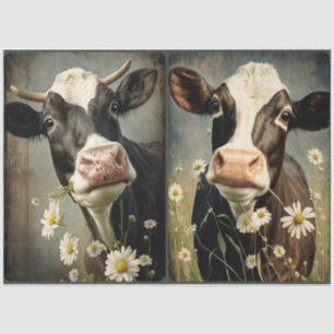 Eating Daisies Tissue Paper