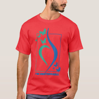 Eating Disorder Awareness Unstoppable Affirmation T-Shirt
