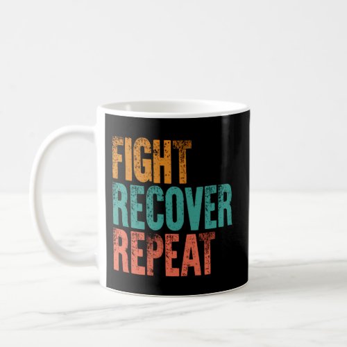 Eating Disorder Recovery Fight Recover Ed Warrior  Coffee Mug