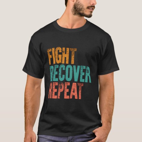 Eating Disorder Recovery Fight Recover Ed Warrior  T_Shirt