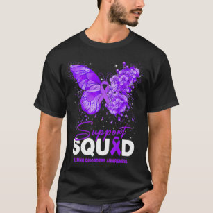 Eating disorders Awareness Support Squad dragon ba T-Shirt