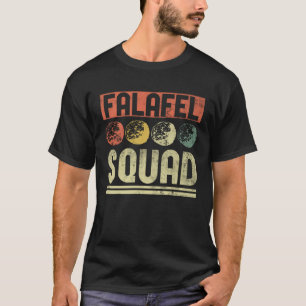 Eating Falafel Hummus Arabic Food Chef T-Shirt