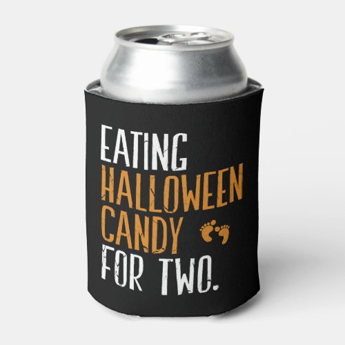 Eating Halloween Candy Pregnancy Announcement Can Cooler