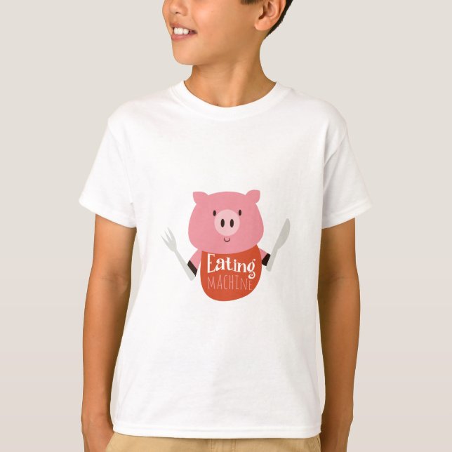 Eating Machine T-Shirt (Front)