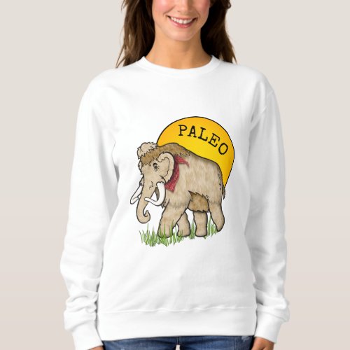 Eating Paleo with a Woolly Mammoth Sweatshirt