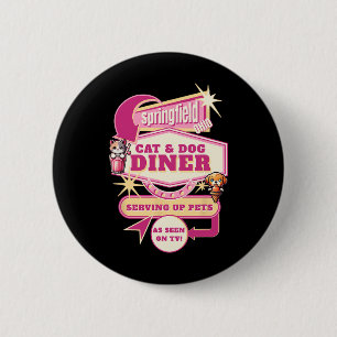 Eating Pets Springfield Ohio Funny Cats Dogs Trump Button