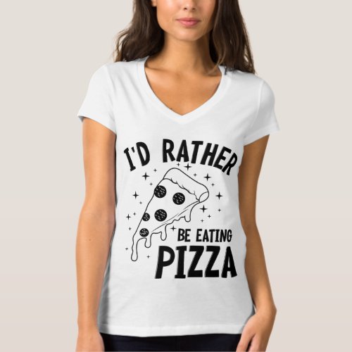 Eating Pizza Funny Saying Hobby Pizza Maker  T_Shirt