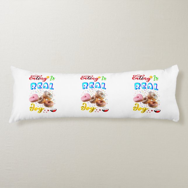 Eating Polyester Is Real Joy Body Pillow (Front)