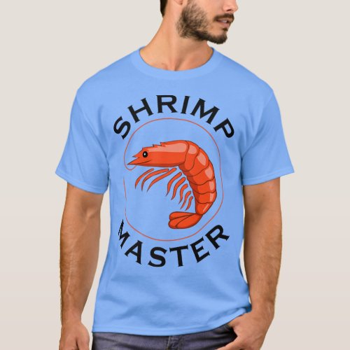 Eating Seafood Funny Shrimps Chef T_Shirt