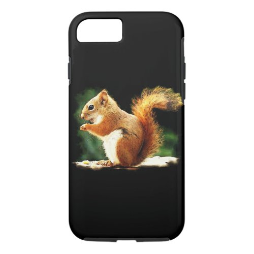 Eating Squirrel iPhone 87 Case
