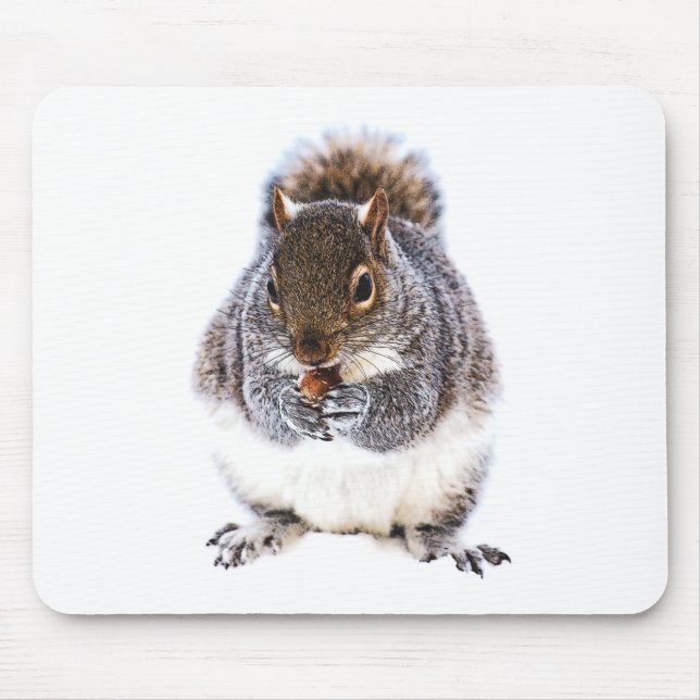 Eating Squirrel Mouse Pad (Front)