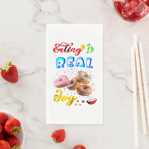 Eating Tableware Is Real Joy Paper Guest Towels