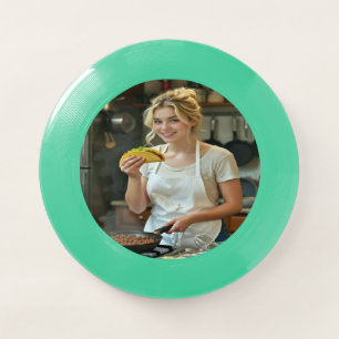 Eating Tacos Photo Personalize Customize Wham-O Frisbee