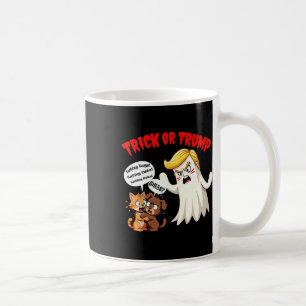 Eating The Dogs Trick Or Trump Funny Trump 2024  Coffee Mug