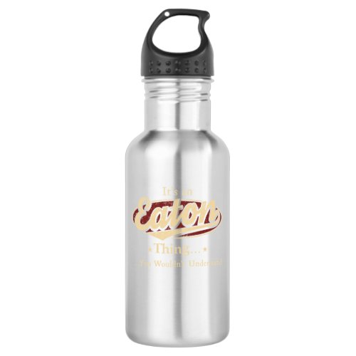 EATON water bottleEATON hydro flask black Stainless Steel Water Bottle