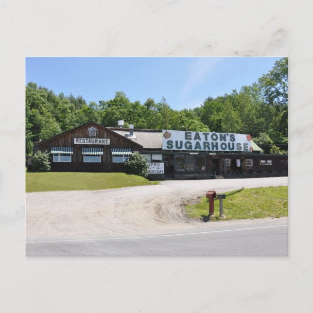 Eaton's Sugarhouse - Postcard (Front)