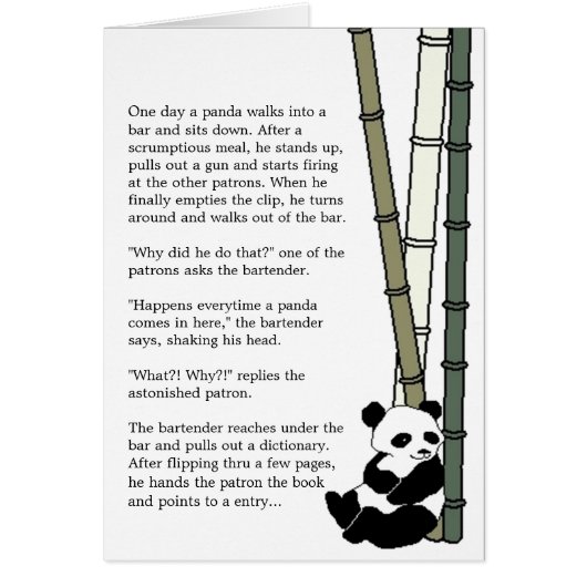 "Eats Shoots and Leaves" Cards (Front)