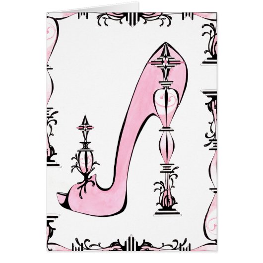 Eau de Art Deco Card (Front)