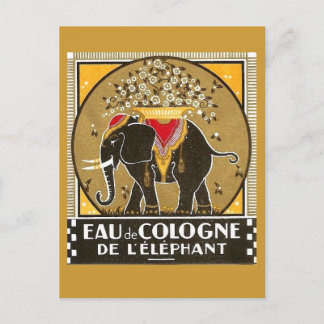 Eau de Cologne de l'elephant Postcard