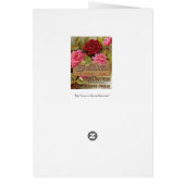 Eau De Roses French Scent Cards (Back)