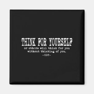 Eau Quote Motivation Insrational - Think For Yours Magnet