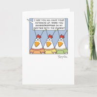 EAVESDROPPING CHICKENS