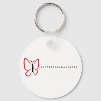 eb logo white2 keychain