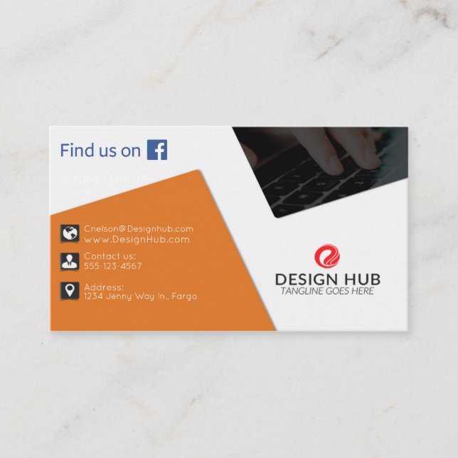 Ebay reseller professional business card (Front)