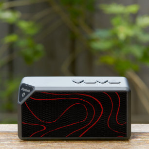 Ebb and Flow 2 in Red and Black Bluetooth Speaker