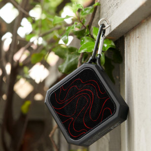 Ebb and Flow 2 in Red and Black Bluetooth Speaker