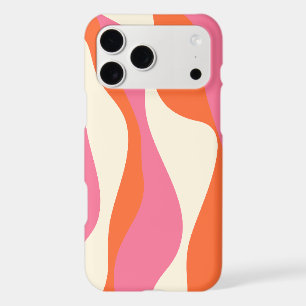 Ebb and Flow 4 - Pink, Orange and Cream Iphone 18 Pro Max Case