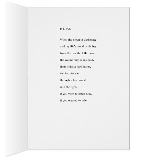 Ebb Tide Card (Inside (Right))