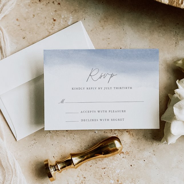 Ebb Tide Wedding Mail-in RSVP Card (Creator Uploaded)