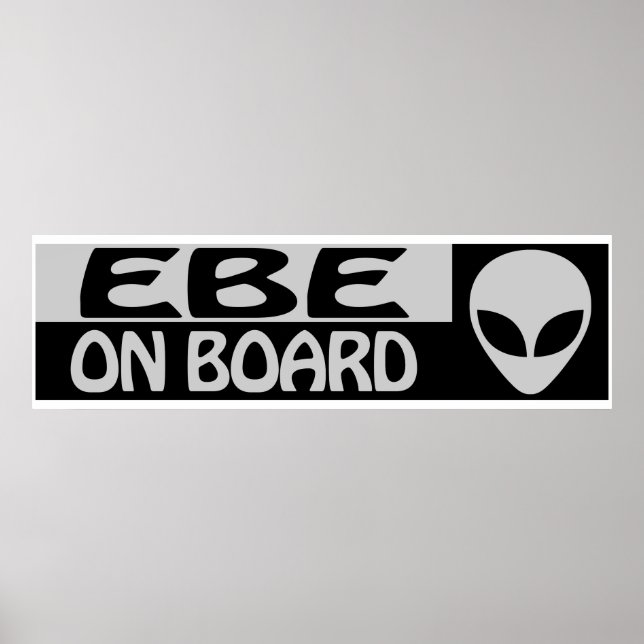 EBE ON BOARD POSTER (Front)