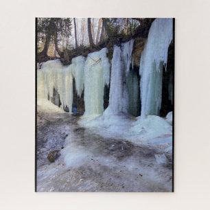 EBEN ICE CAVES MICHIGAN U.S.A. JIGSAW PUZZLE