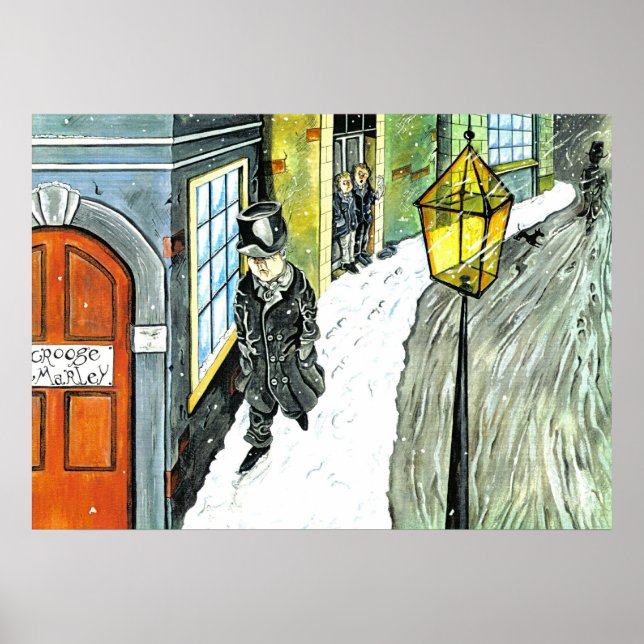 Ebenezer Scrooge Poster (Front)