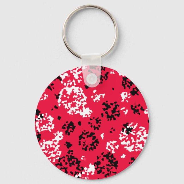 Ebira - Abstract design Keychain (Front)